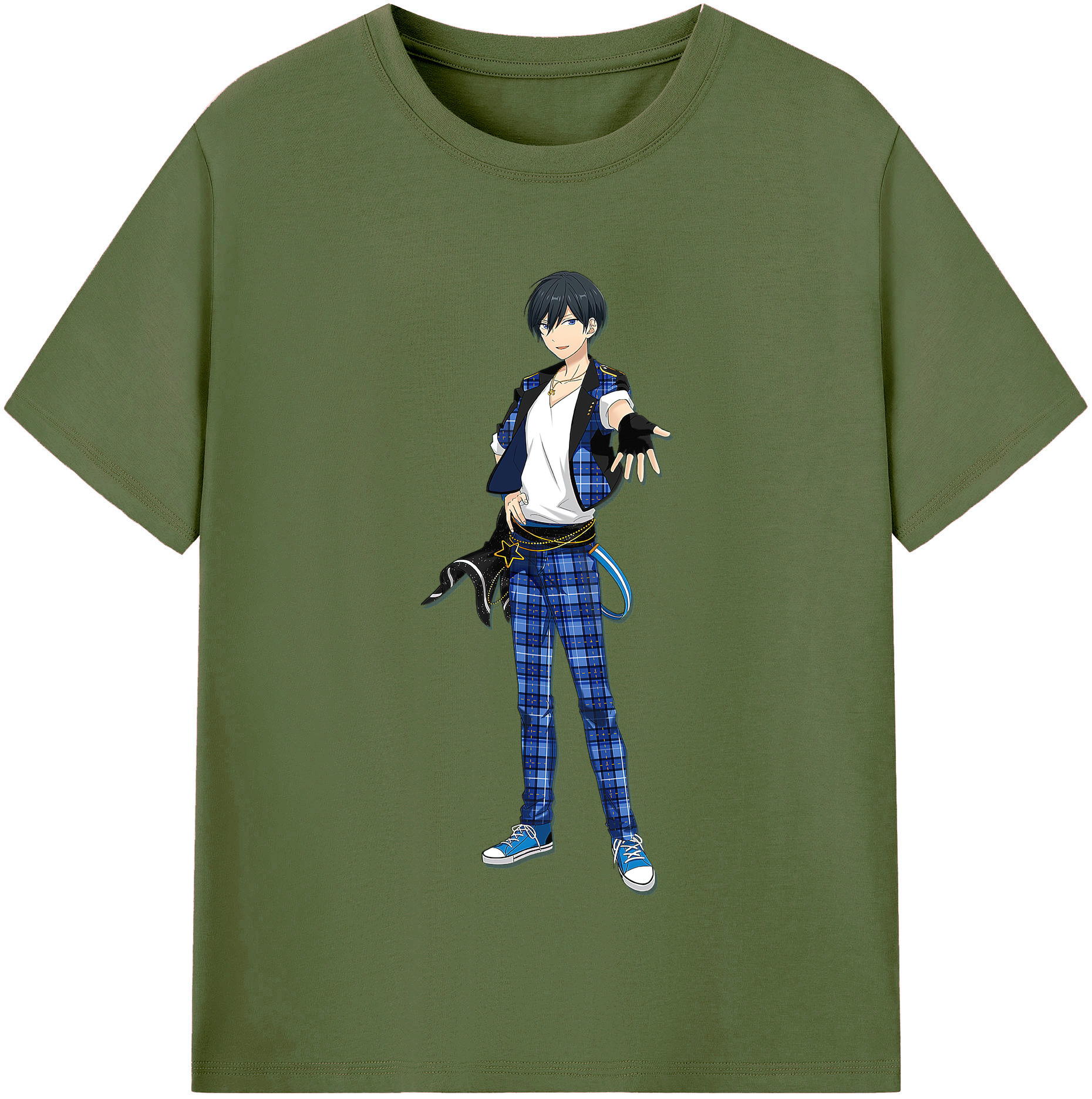 （画像用） あんさんぶるスターズ! Ensemble Stars 綿100％半袖Tシャツ（フロントプリント）